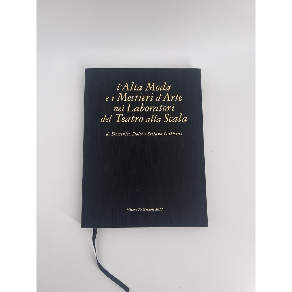 Dolce & Gabbana Alta Moda Teatro alla Scala Book 2017 Rare Luxury Fashion